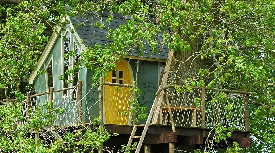 Custom built Dr Seuss inspired children’s treehouse